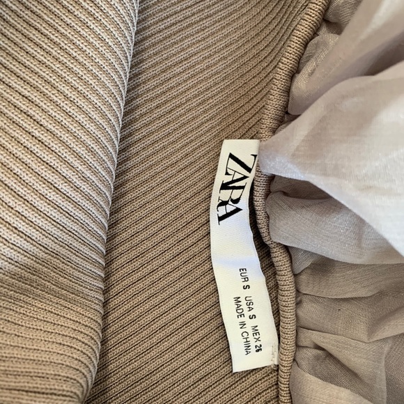 ZARA one shoulder, MINI coctail dress - Picture 4 of 4